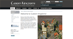 Desktop Screenshot of customkingdoms.com